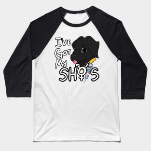 I've Got My Shots (Black Lab, HRT) Baseball T-Shirt